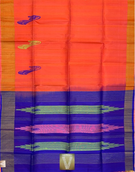 Jute silk saree -VJSS-2040