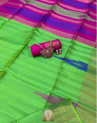 Jute silk saree -VJSS-2041