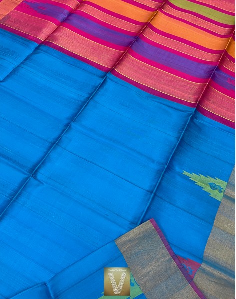 Jute silk saree -VJSS-2042