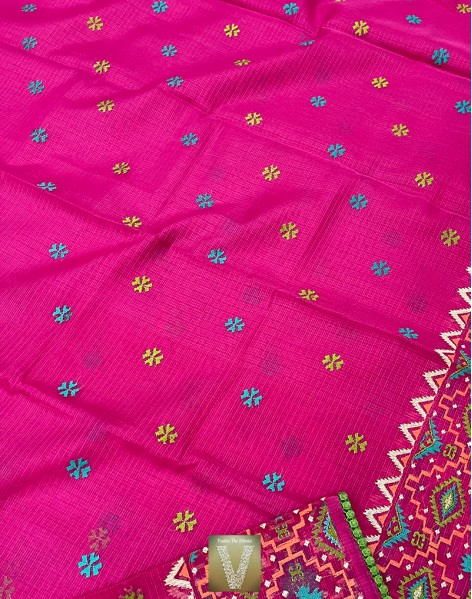 Kota silk cotton saree -VKTC-2006
