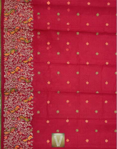 Kota silk cotton saree -VKTC-2011