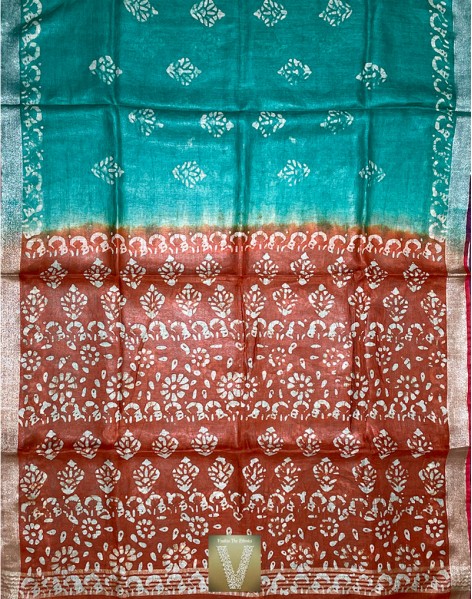 Linen saree-VLNS-1625