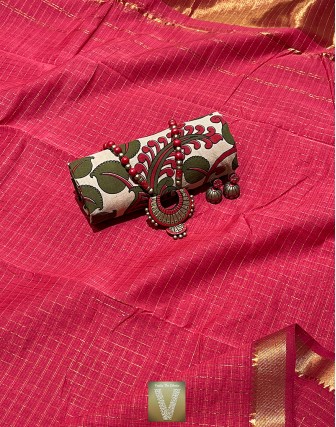 Mangalgiri cotton saree-VMNG-1801