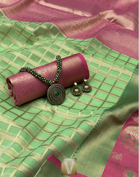 Organza sarees-VOGS-1394