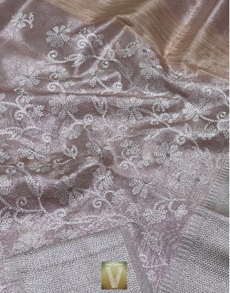 Organza silk sarees-VOGS-1707