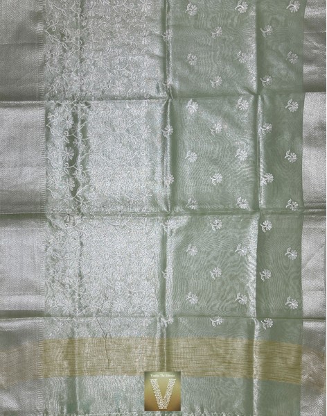 Organza silk sarees-VOGS-1710