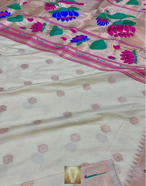 Paithani soft silk sarees-VPAI-1941