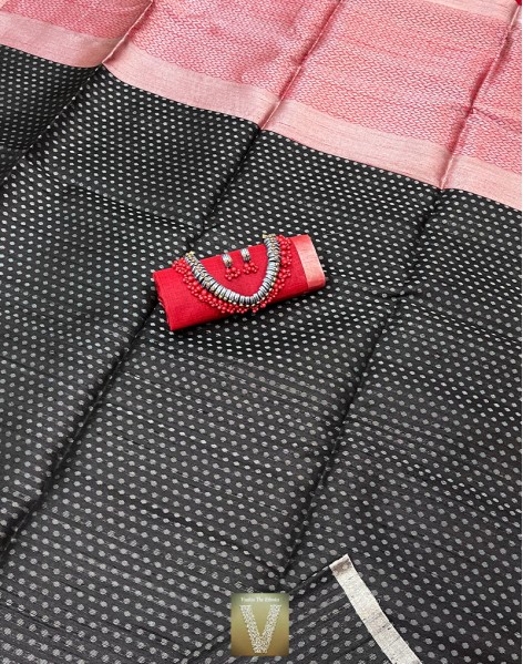 Raw silk saree -VRSS-2056