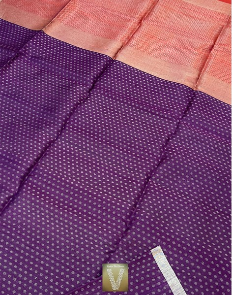 Raw silk saree -VRSS-2058