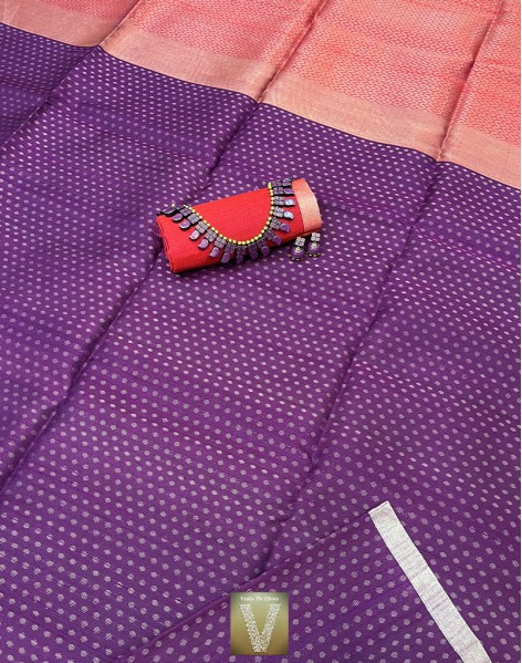 Raw silk saree -VRSS-2058