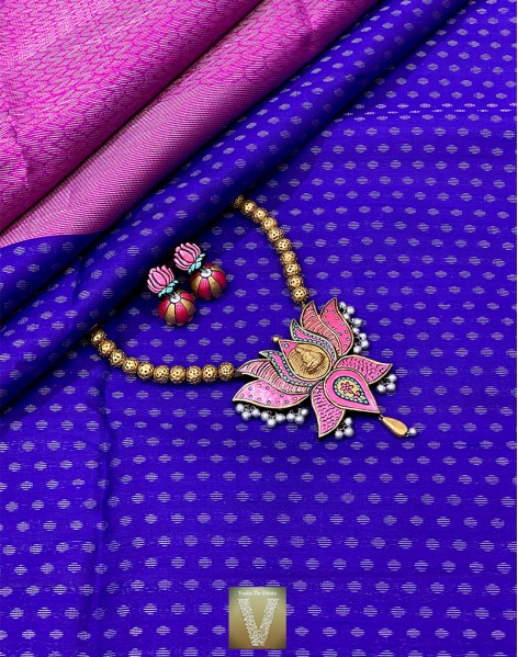 Raw silk saree -VRSS-2059