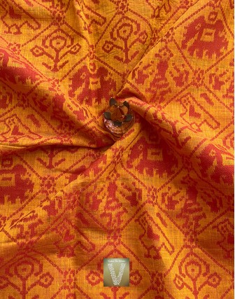 Silk Cotton Patola Fabric VFSP-15(sold)