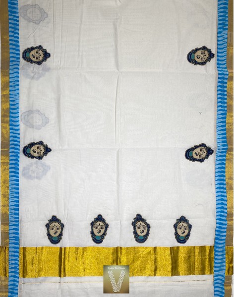 Traditional Kerala saree -VTKS-05